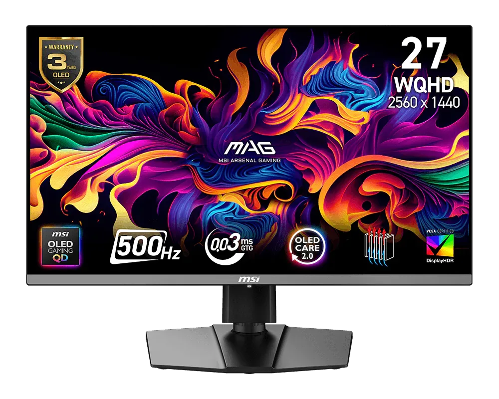Monitor MSI MAG 272QP QD-OLED X50 baru