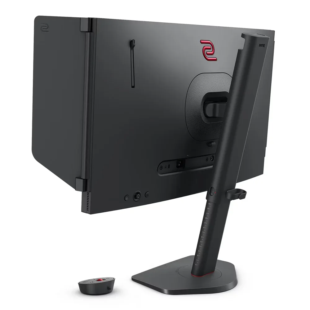 Tampilan belakang sudut monitor BenQ ZOWIE XL2586X+