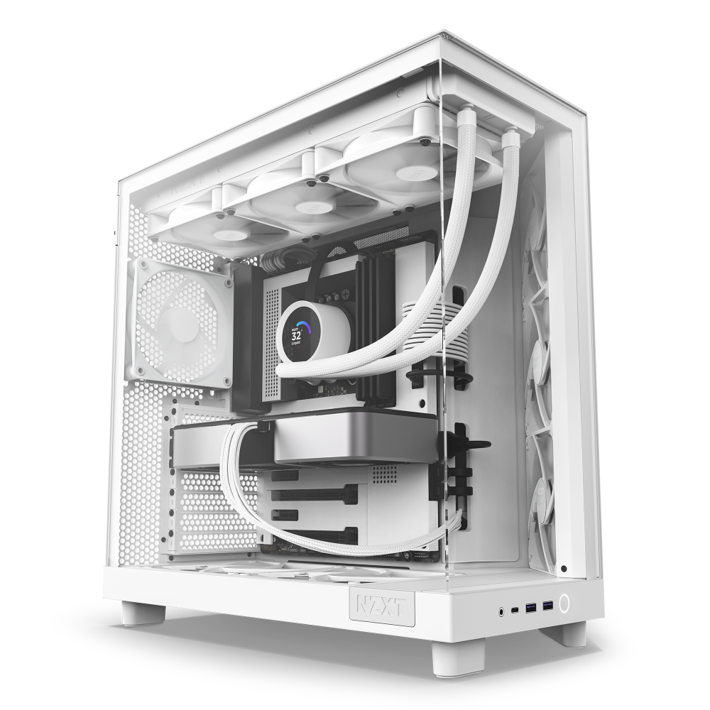 Casing NZXT H6 Flow baru compact dual chamber airflow