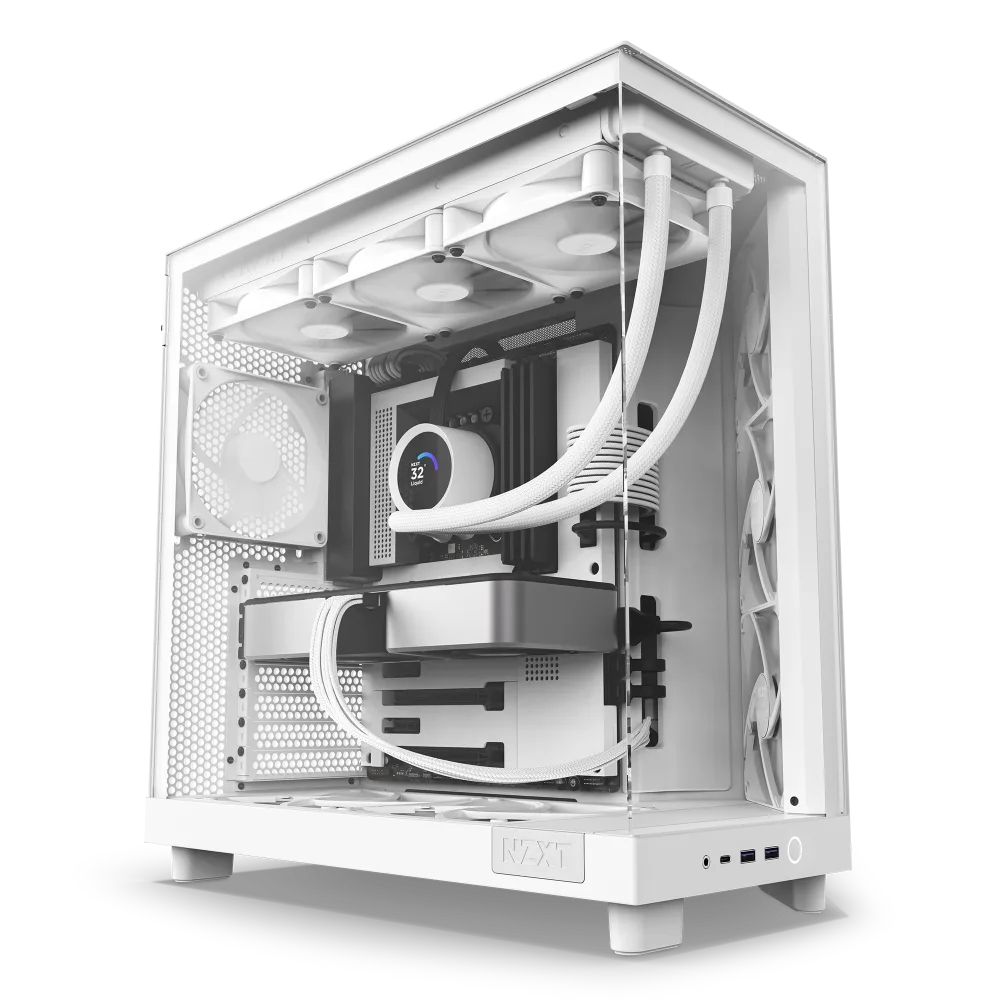 Casing NZXT H6 Flow baru compact dual chamber airflow