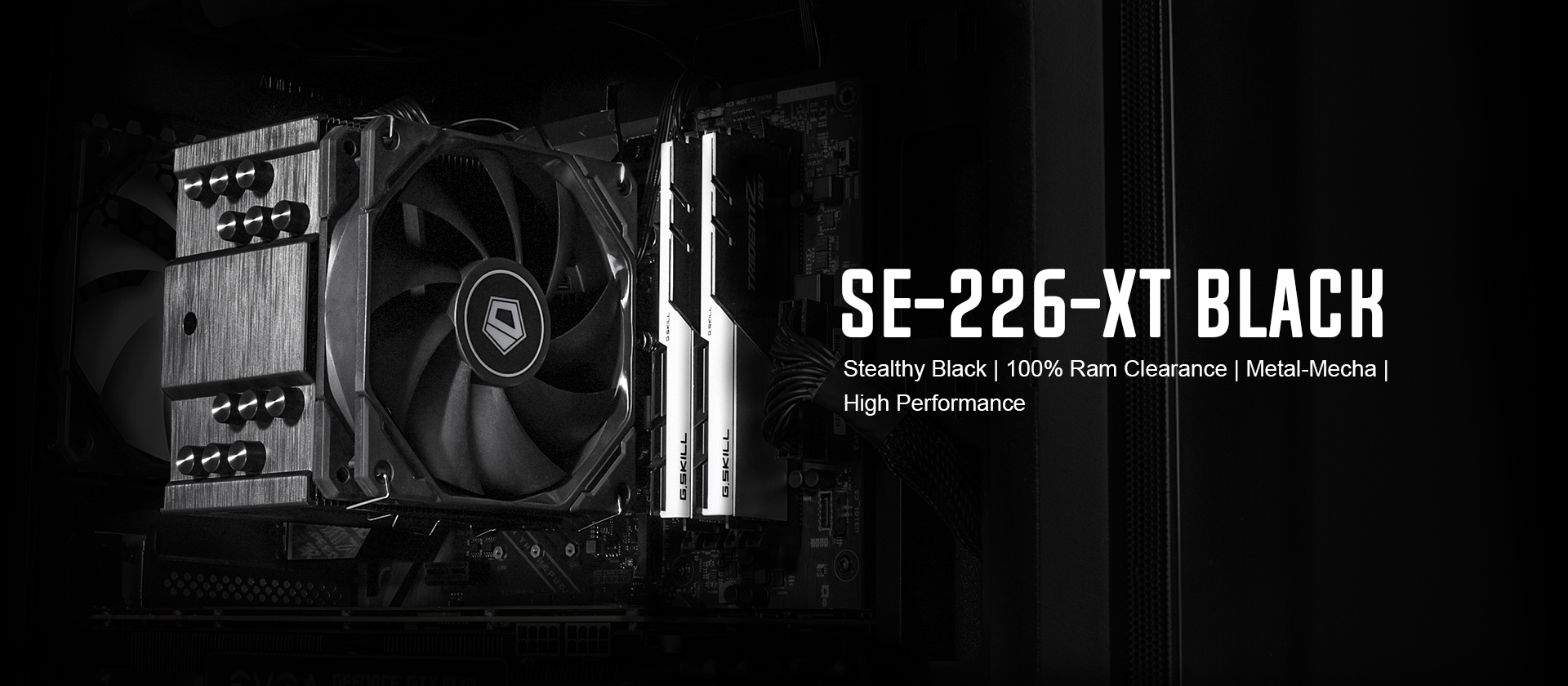 CPU Cooler ID-Cooling SE-226-XT single tower baru