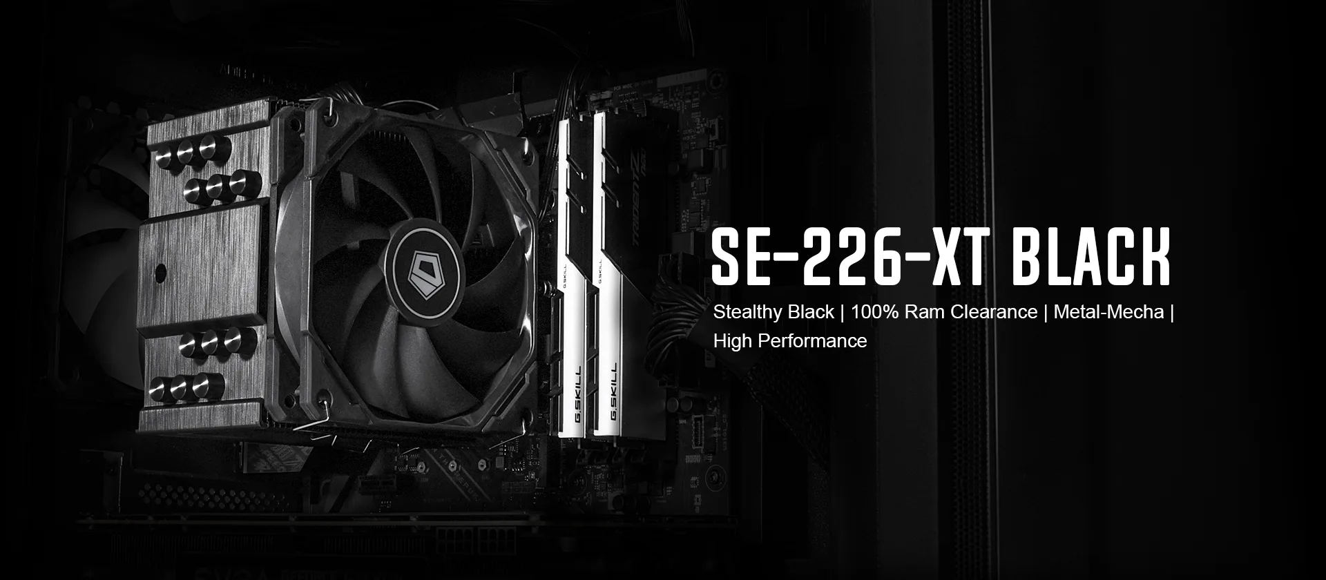 CPU Cooler ID-Cooling SE-226-XT single tower baru