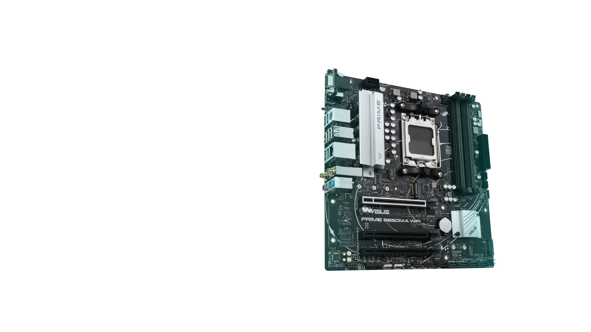 Motherboard ASUS Prime B650M-A WiFi baru untuk processor AMD AM5