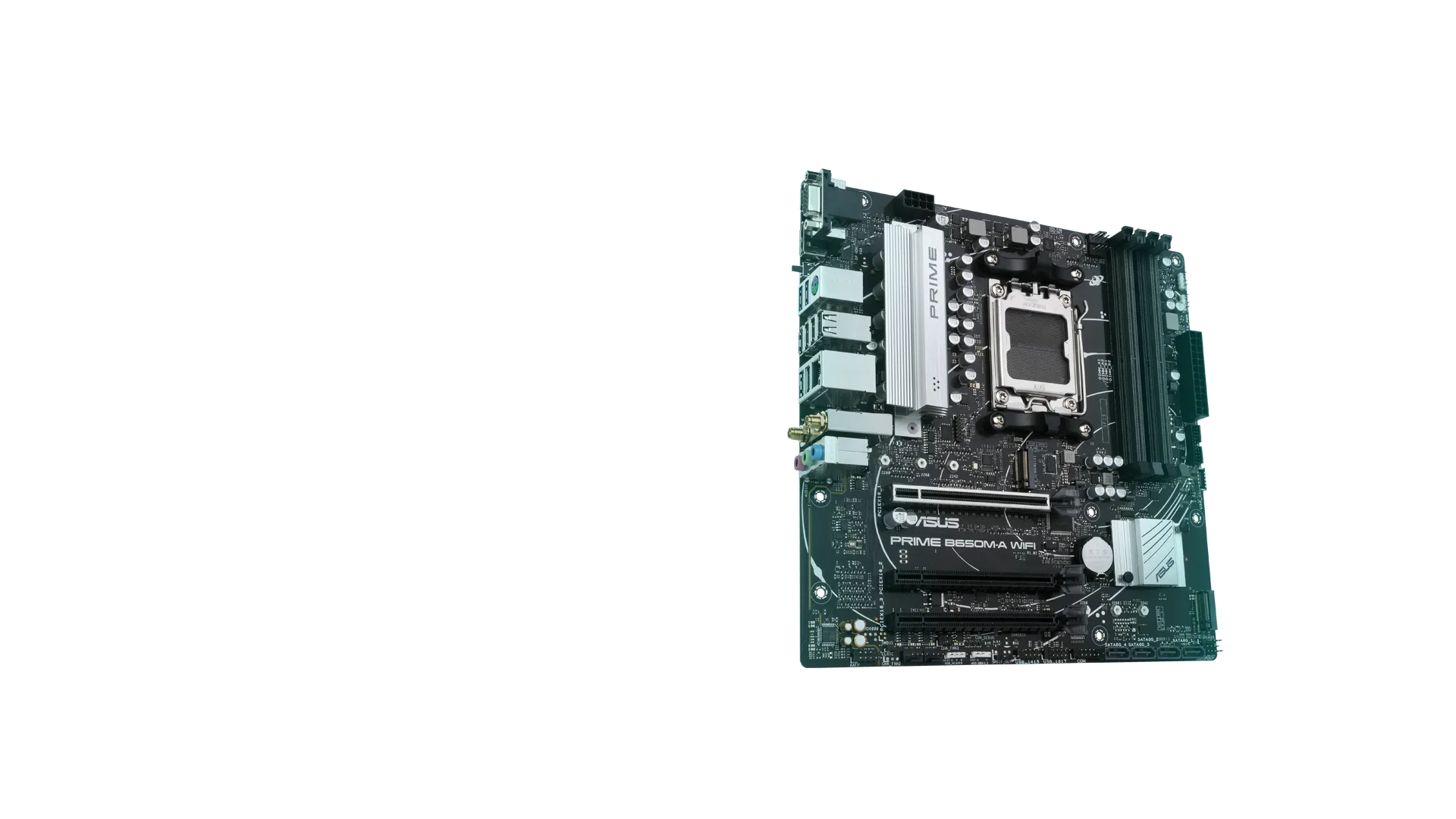 Motherboard ASUS Prime B650M-A WiFi baru untuk processor AMD AM5