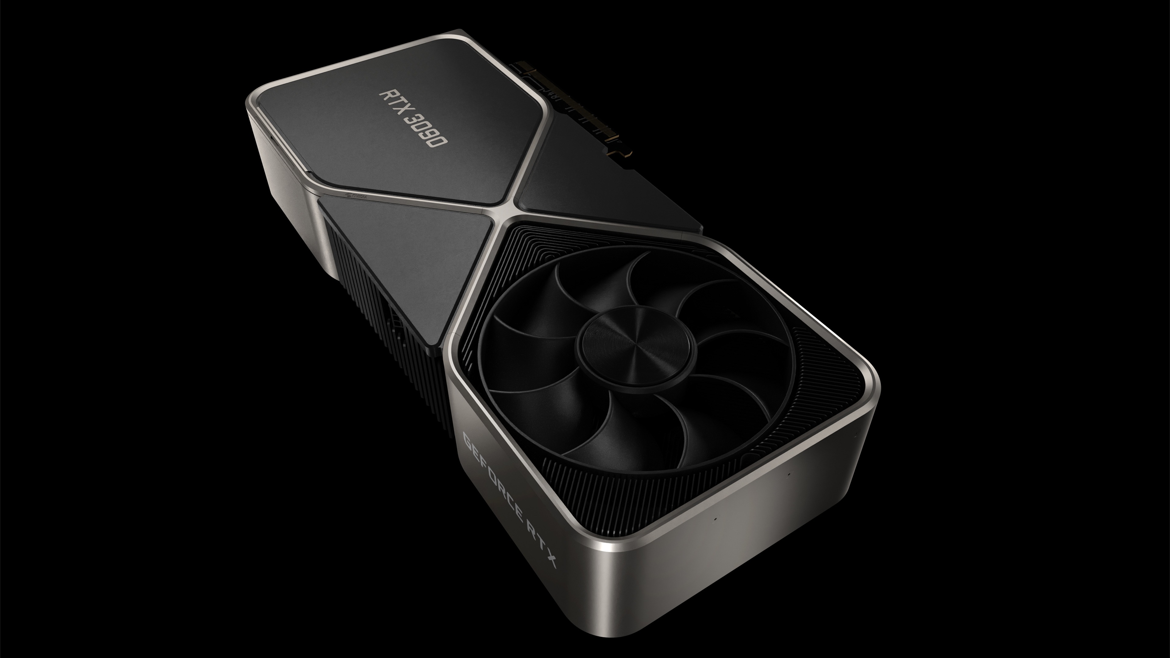 Tampilan samping NVIDIA GeForce RTX 3090