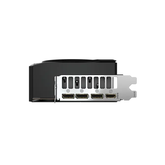 Tampilan port koneksi VGA GPU RTX 5090